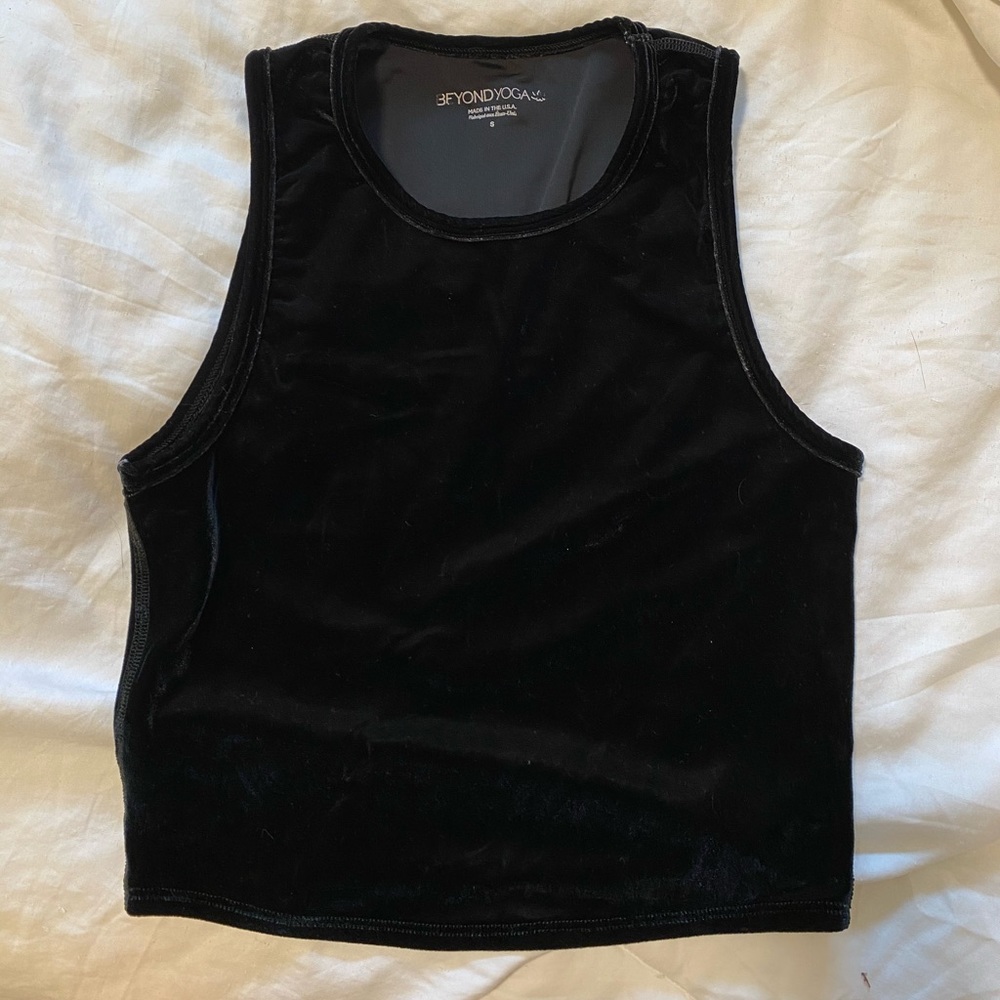 Beyond Yoga Velvet Crop Tank